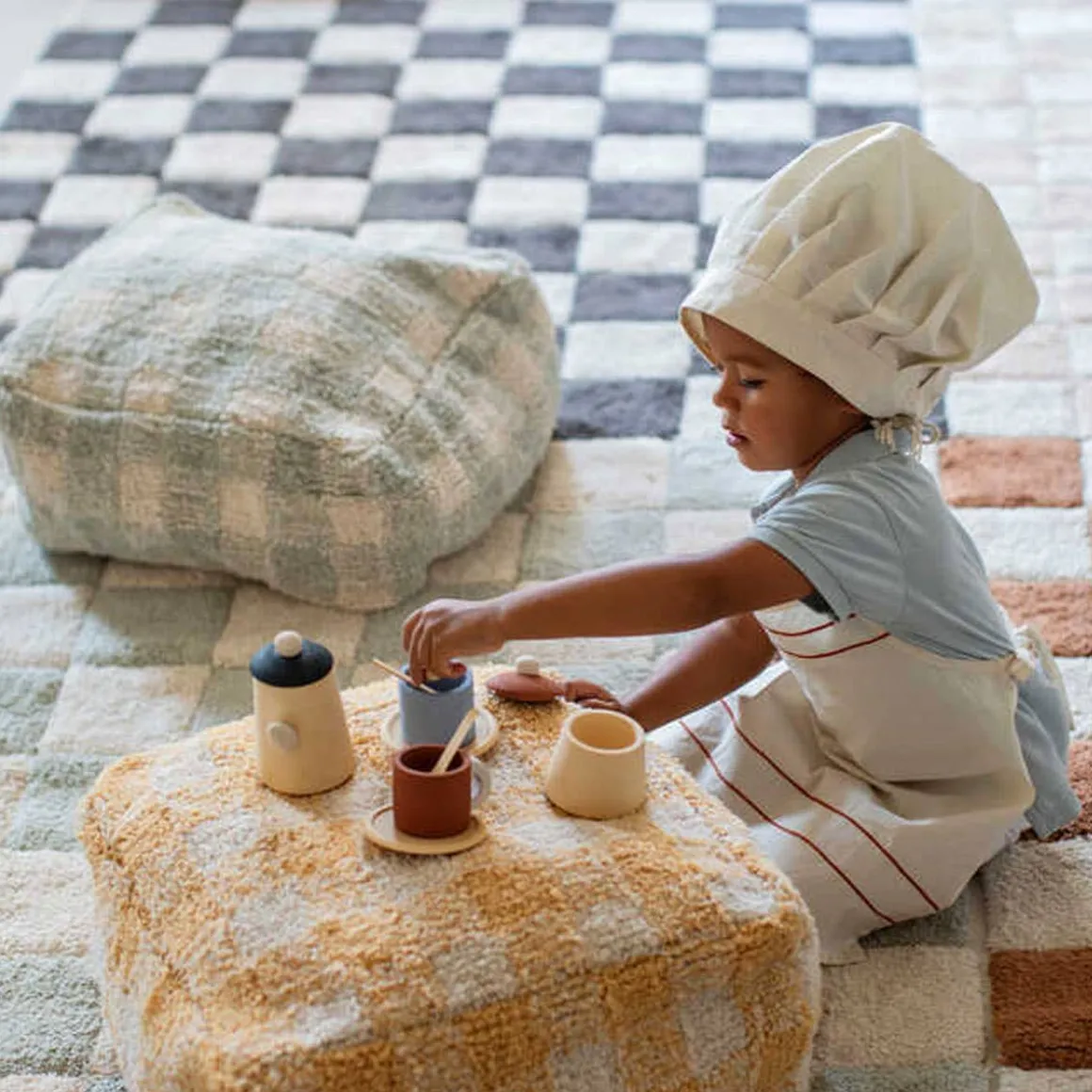 Washable Rug - Kitchen Tiles