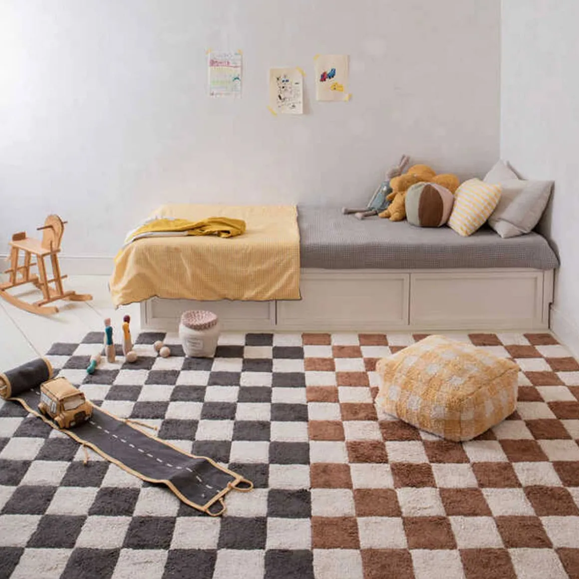 Washable Rug - Kitchen Tiles