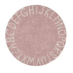 Washable Rug - Round ABC