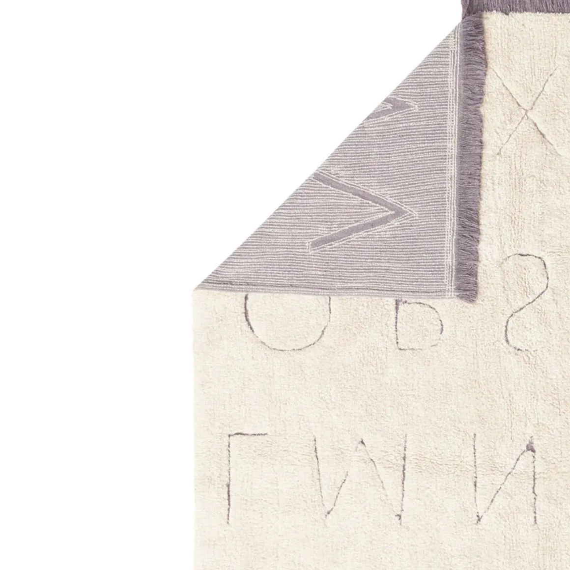 Washable Rug - RugCycled ABC (Small)