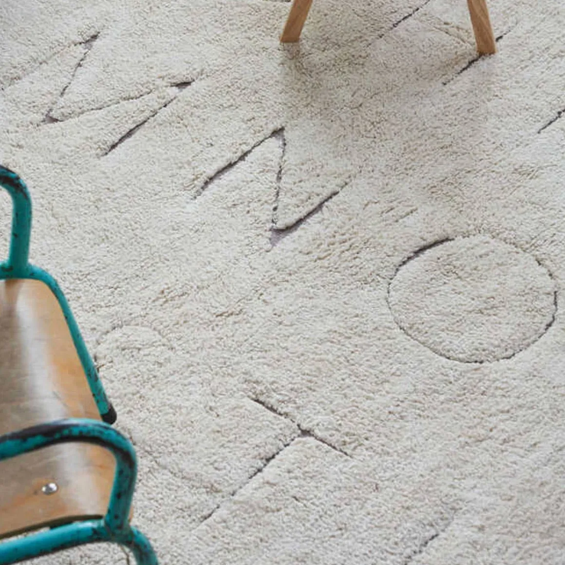 Washable Rug - RugCycled ABC (Small)
