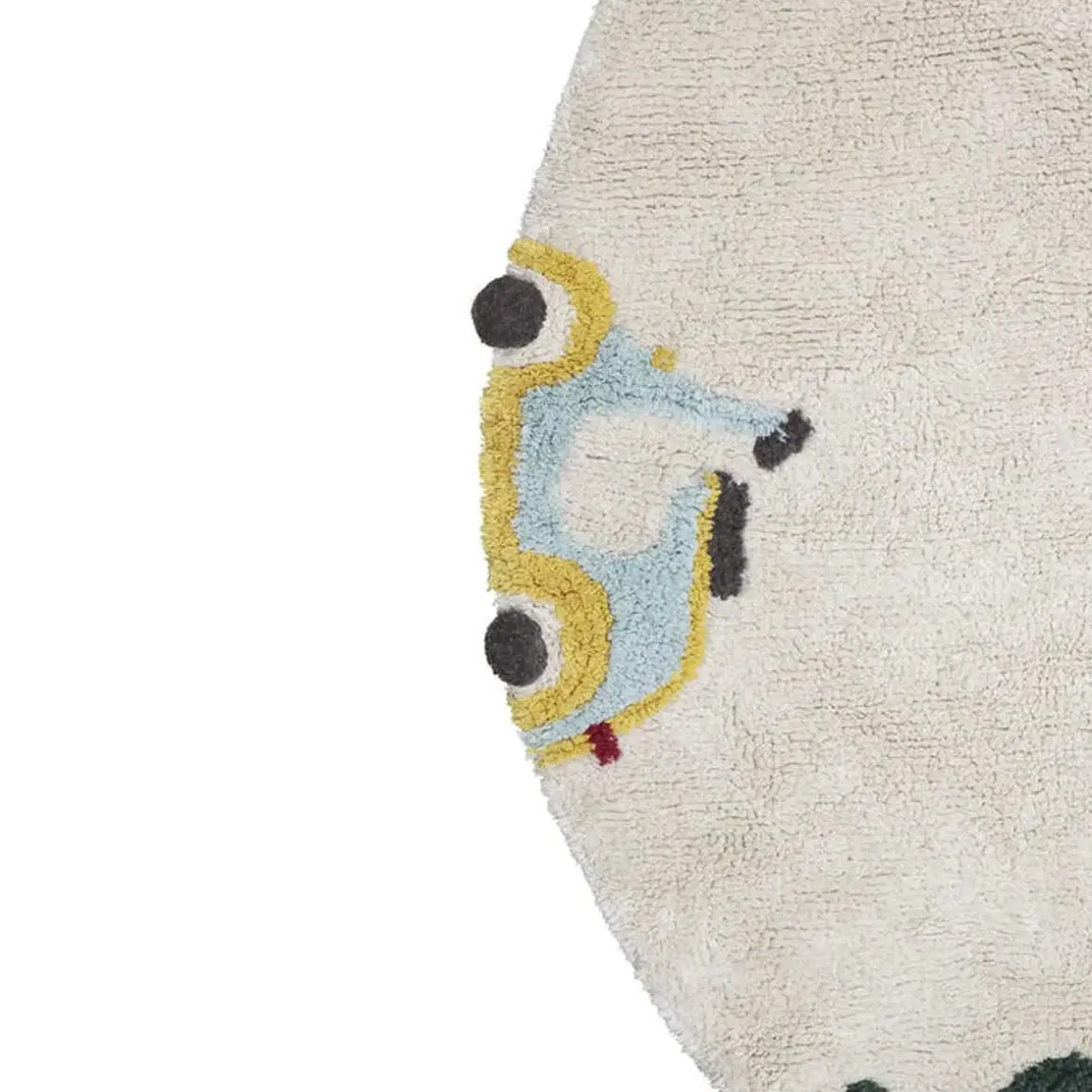 Washable Rug - Wheels