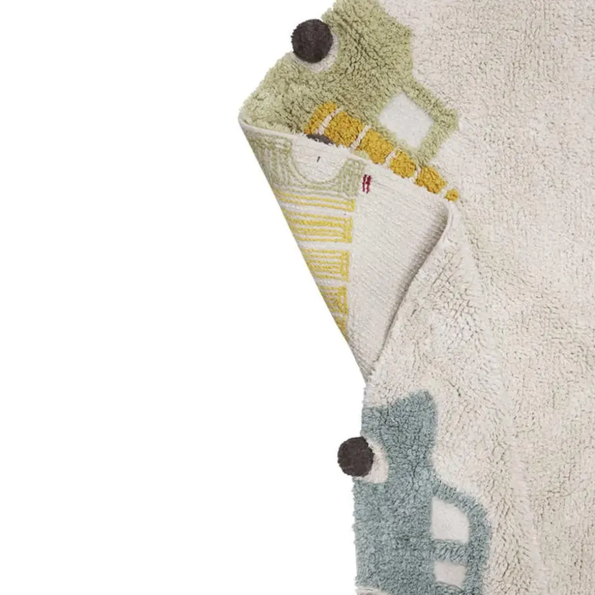 Washable Rug - Wheels