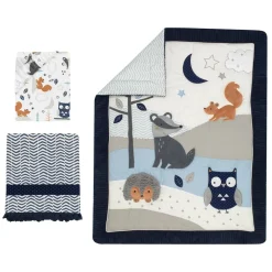 Whimsical Woods 3 Piece Crib Set