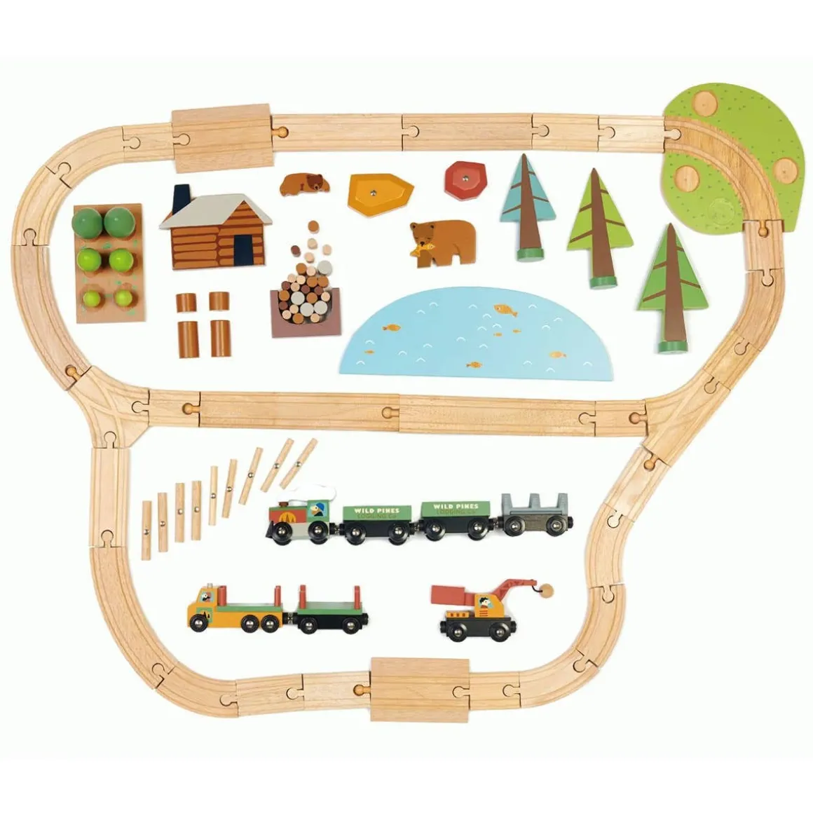 Wild Pines Train Set