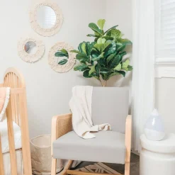 Willow 3 Mirror Macrame Wall Decor