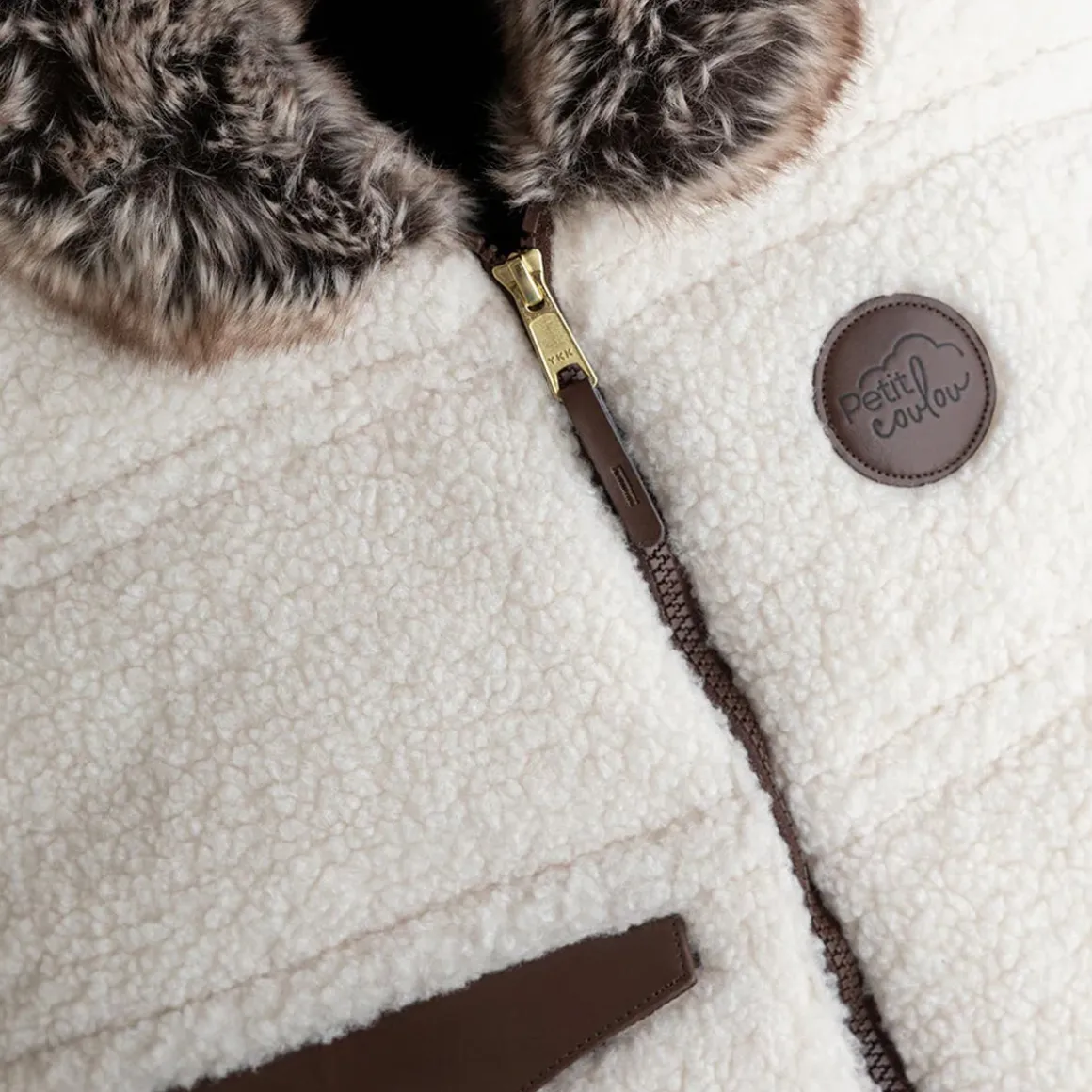 Winter Car Seat Cover (Sherpa Jasper)