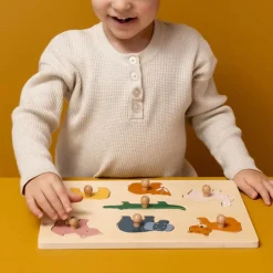 Wooden Animal Puzzle (7 Pieces)