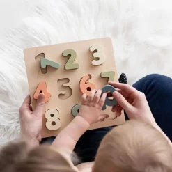 Wooden Number Puzzle