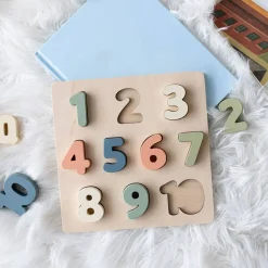 Wooden Number Puzzle