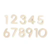 Wooden Numbers
