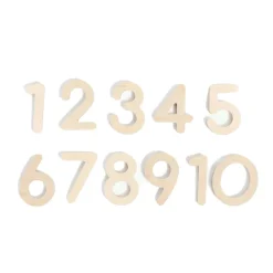 Wooden Numbers