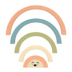Wooden Rainbow Stacking Toy