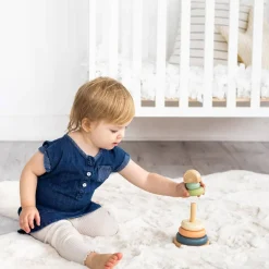 Wooden Stacking Tower