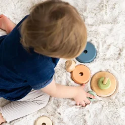 Wooden Stacking Tower