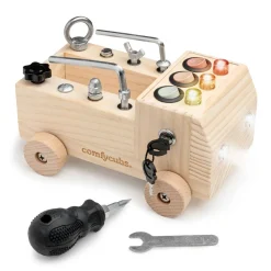 Wooden Truck Busy Board