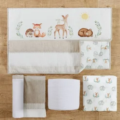 Woodland Pals 5 Piece Crib Set