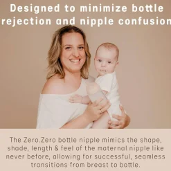 Zero.Zero Nipples Dense Flow (6M+) 2 Pack