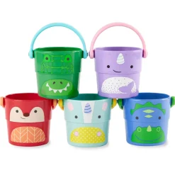 Zoo Stack & Pour Buckets - Multi 2